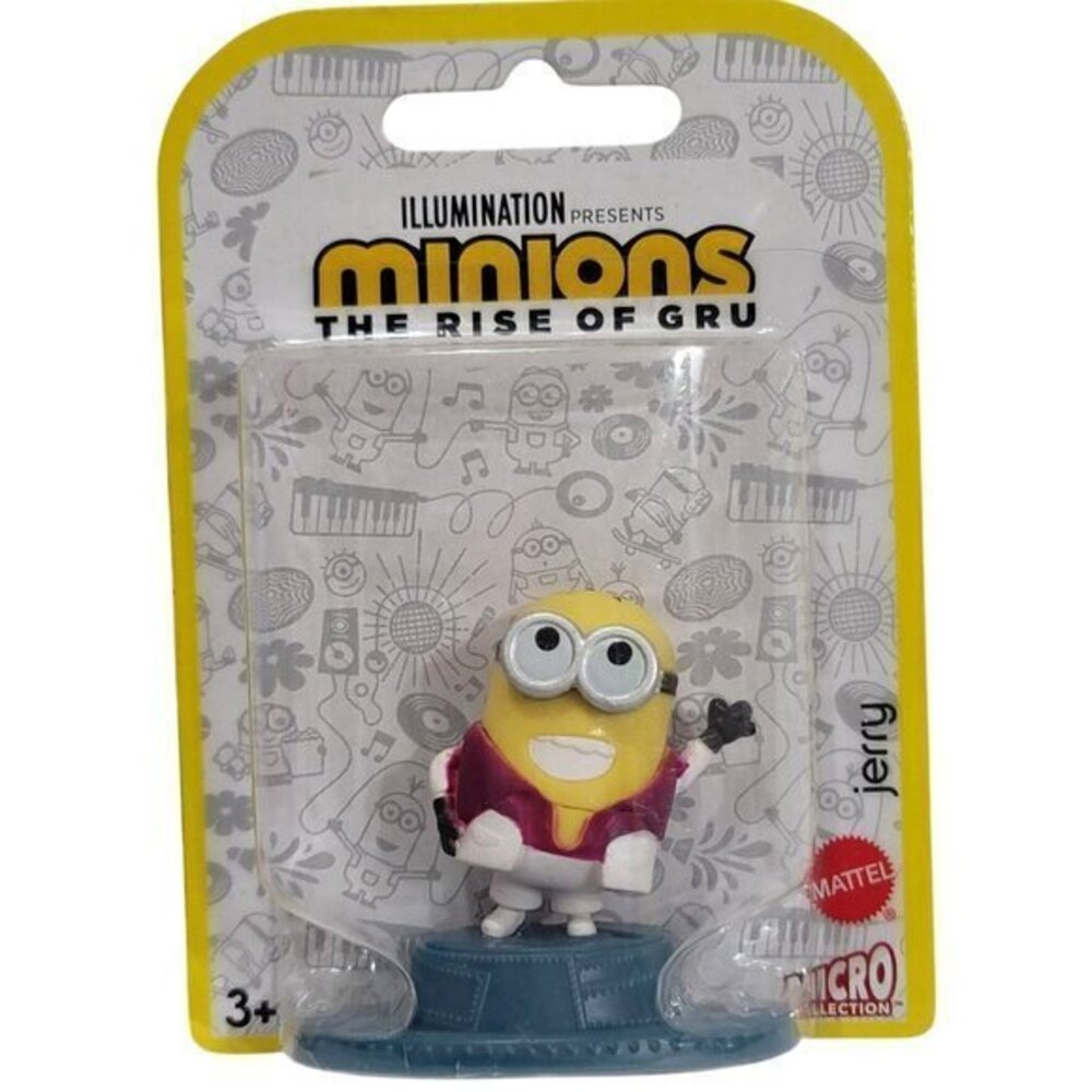 Minions Micro Collection The Rise Of Gru Set Of 4 Figures Bob Kevin Stuart Jerry - Picture 8 of 10